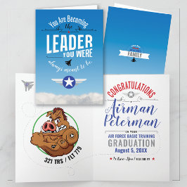 Luft Force Basic Training 321 Warthogs Studenten Kort