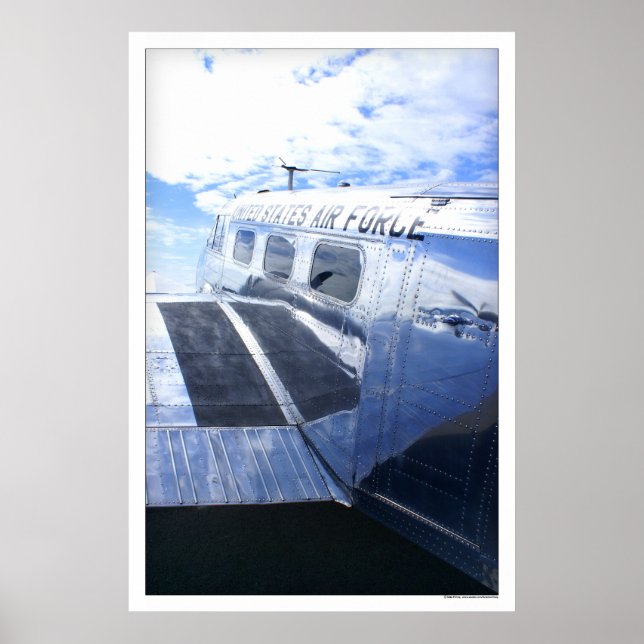 Luft Force Beechcraft 18/C45 Poster (Framsidan)