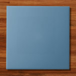 Luft Force Blue Solid Färg Kakelplatta<br><div class="desc">Luft Force Blue Solid Färg</div>