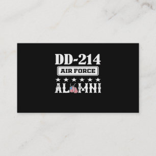 Luft Force DD-214 Alumni Visitkort