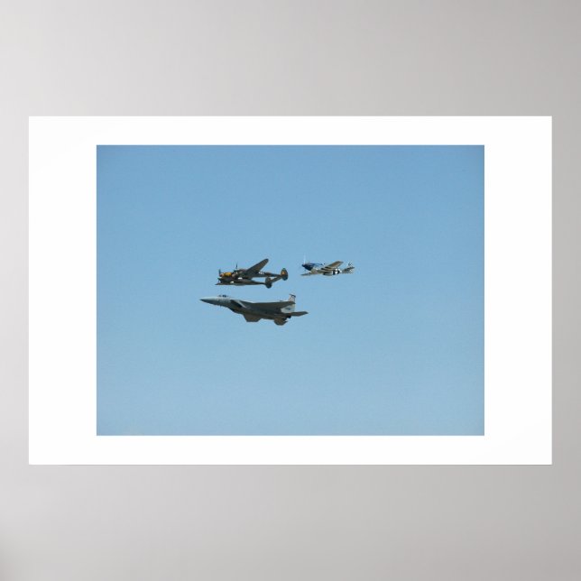 Luft Force Firande Poster (Framsidan)