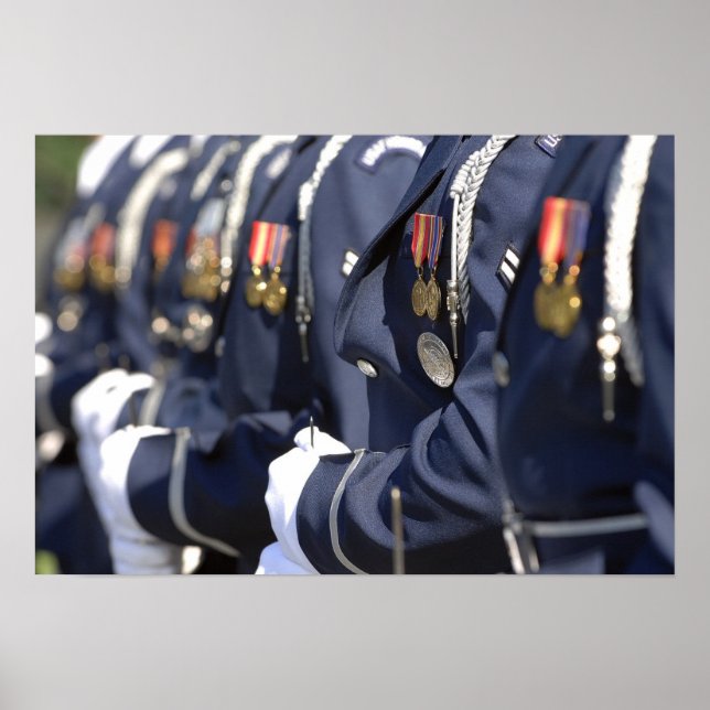 Luft Force Honor Guard Poster (Framsidan)