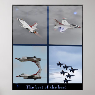 Luft force Jet poster