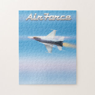 Luft Force Jet Poster Pussel