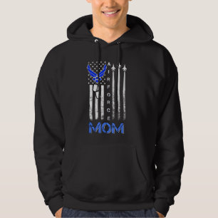 Luft Force Mamma Shirt, USAF Mamma Tee, kvinnodage Hoodie