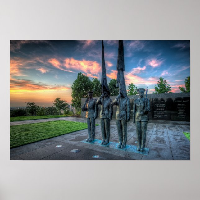 Luft Force Memorial Poster (Framsidan)