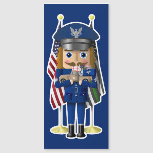 Luft Force Nutcracker med liten militär Lastbil