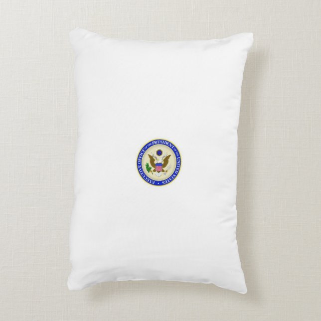 Luft Force One Executive Bed Pillow Prydnadskudde (Baksidan(Vertikal))