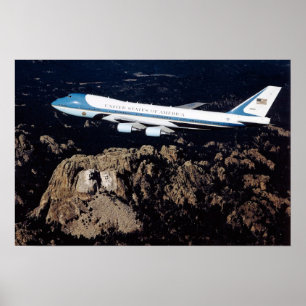 Luft Force One Mount Rushmore Poster