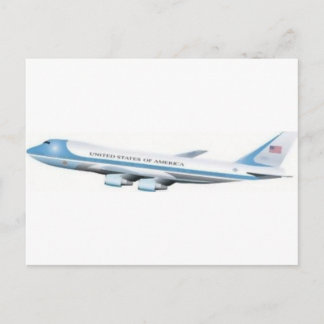 Luft Force One Vykort