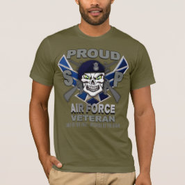 Luft Force Security Forces Veteran T-Shirt