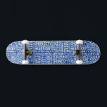 Luft Force Text Blue Mönster Mini Skateboard Bräda 18,5 Cm<br><div class="desc">Den här designen har en djärv och modern blå text i mönster som visar "U.S. Luft Force" på en framträdande plats. Denna konst symboliserar styrka, hängivenhet och patriotism, och återspeglar den heder och den excellens som FN:s styrka i Luft har i Stater. Perfekt för att fira service och engagemang med...</div>