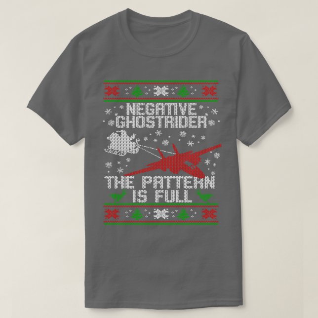 Luft Force Ugly jul Sweater Lycklig Helgdag Sea T Shirt (Design framsida)