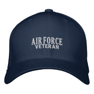 Luft Force Veteran Broderad Keps