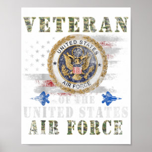 Luft Force Veteran Poster