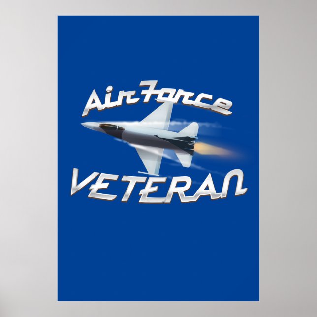 Luft Force Veteran Poster (Framsidan)