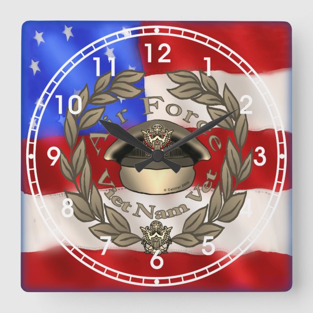 Luft Force Viet Nam Vet klocka (Framsida)