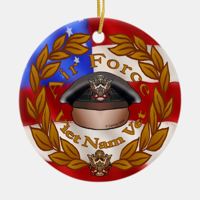 Luft Force Viet Nam Vet ornament (Framsidan)