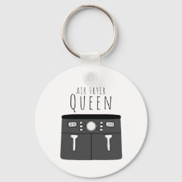 Luft Fryer Queen Nyckelring