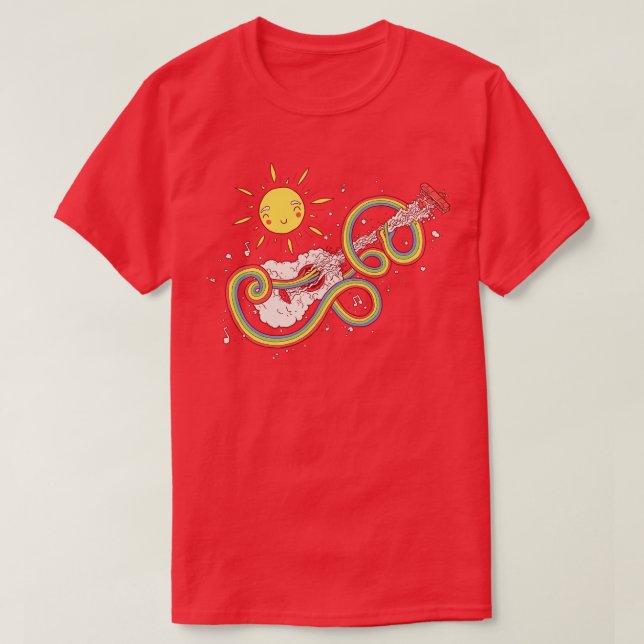 Luft Guitar T Shirt (Design framsida)