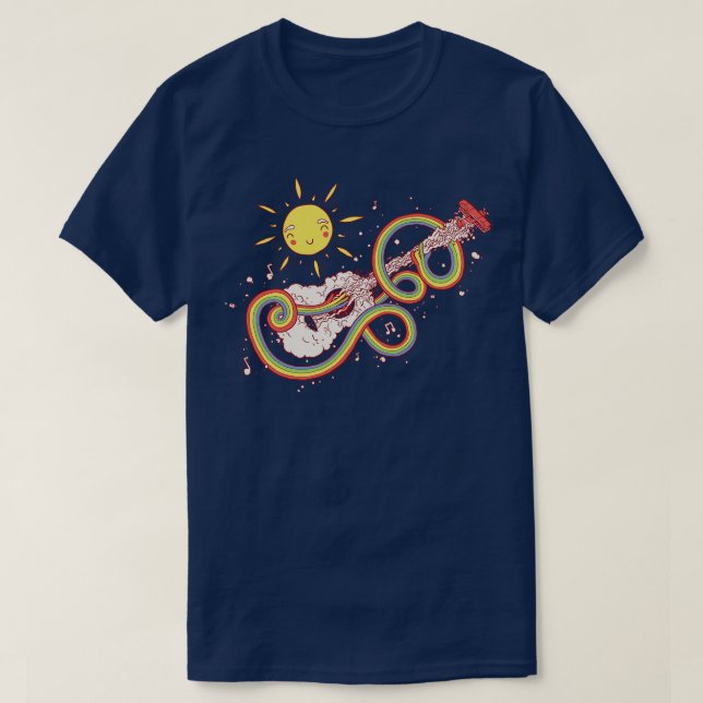 Luft Guitar T Shirt (Design framsida)