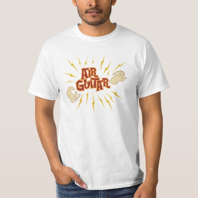 Luft Guitar T-Shirt v.1 (Framsida)