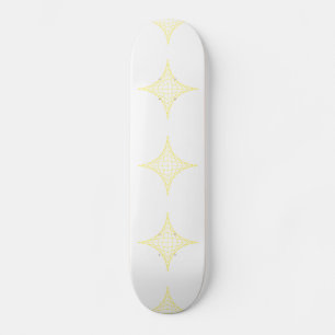 Luft (gult) old school skateboard bräda 18 cm