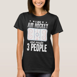 Luft Hockey Bord Game Pucks Regler Mini Paddles Ma T Shirt