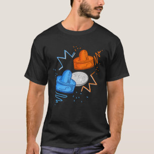 Luft Hockey för luft hockeyspelare T Shirt
