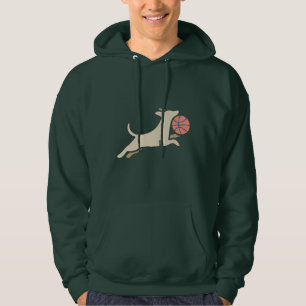 Luft hund med en 3 från innerstaden hoodie