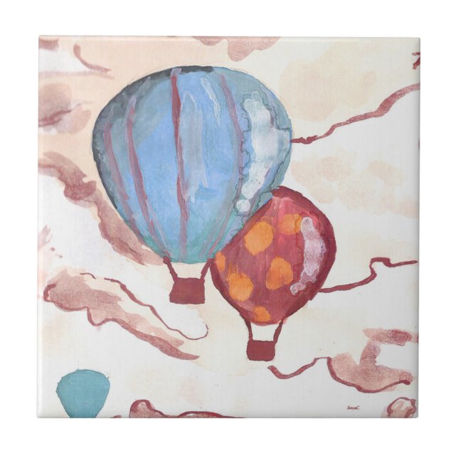 Luft I Breathe av AnyaC Kakelplatta (Framsidan)