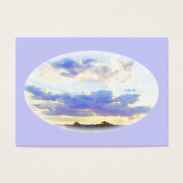 LUFT Inslag Skyscape ATC Visitkort (Framsidan)