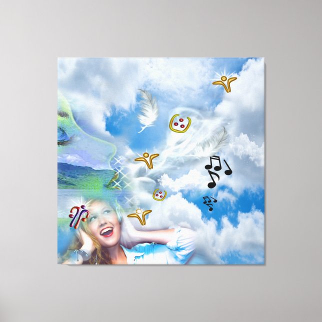 Luft Kanvastryck (Framsida)