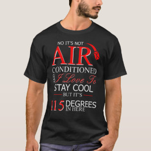 Luft konditionerade och jag Kärlek för att behå T Shirt