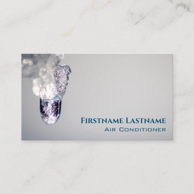 Luft-konditioneringsexpertkylkompressor HVAC Visitkort (Framsida)