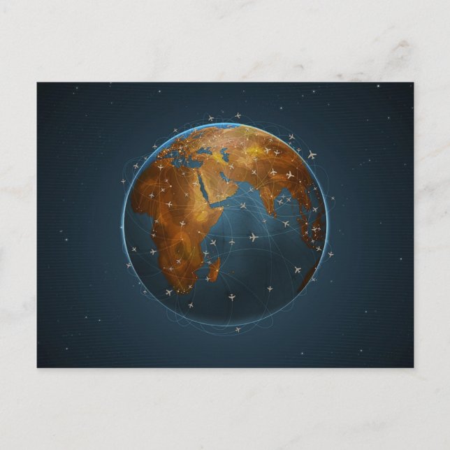 LUFT LINJER 2 VYKORT (Framsida)