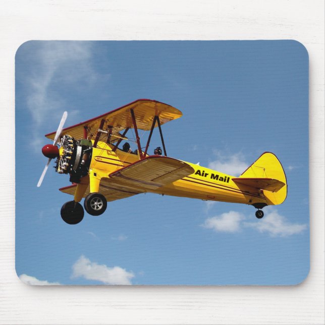 Luft Mail Biplane Musmatta (Framsidan)