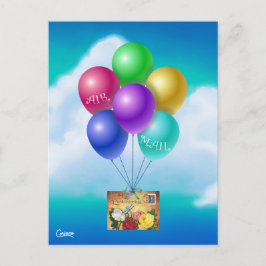 Luft Mail Postcross-Vintage - vykort