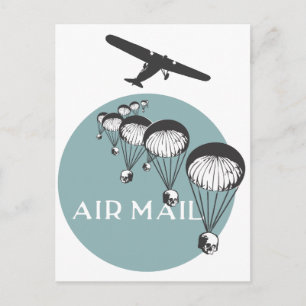 Luft mail vykort