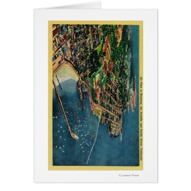 Luft Monterey och president Hälsningskort (Framsidan)