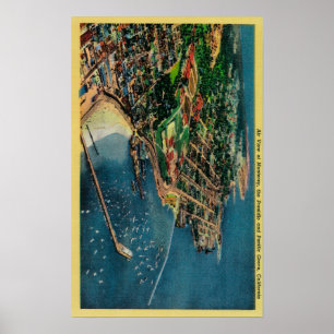 Luft Monterey och president Poster