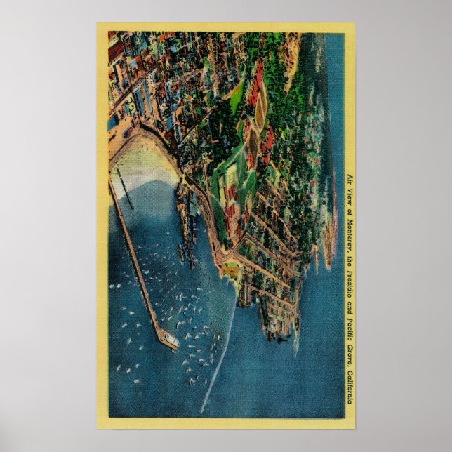 Luft Monterey och president Poster (Framsidan)