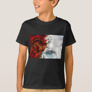luft och eldhästar T-shirt