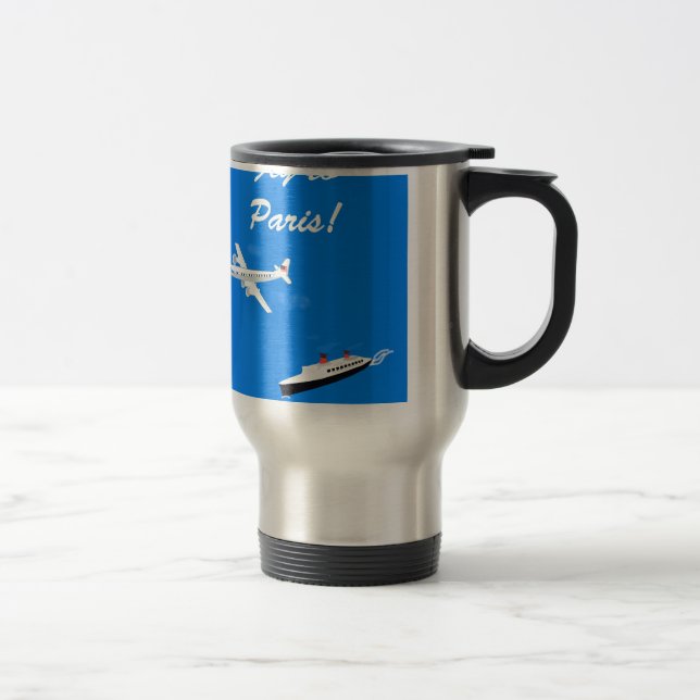 Luft- och fraktvintage resor resemugg (Höger)