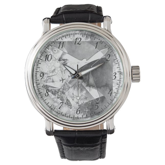 Luft och stål. armbandsur (Framsida)