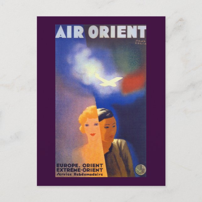 Luft Orient ~ Europa - Orient Vykort (Framsida)