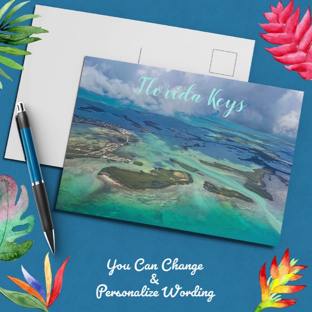 Luft ovanför Nyckel Väster Florida Vykort (Skapare uppladdad)