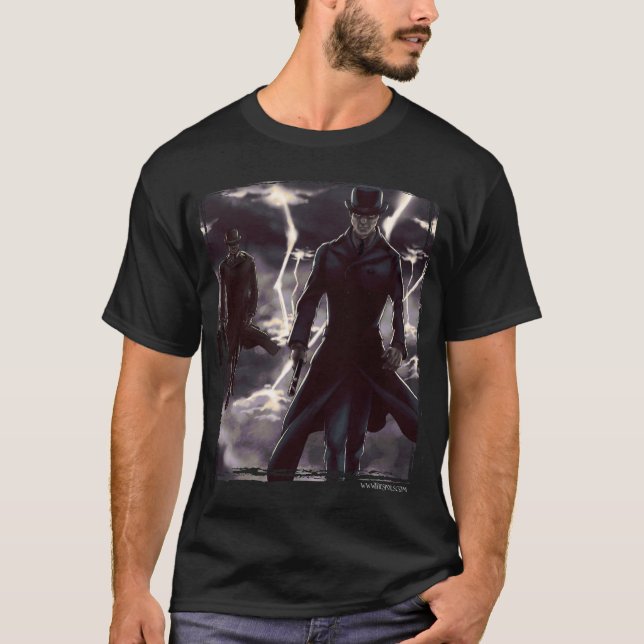 Luft reser (mörk) t-shirt (Framsida)