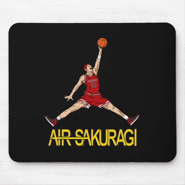 Luft Sakuragi Anime Stil Bysketbyll Design Musmatta (Framsidan)