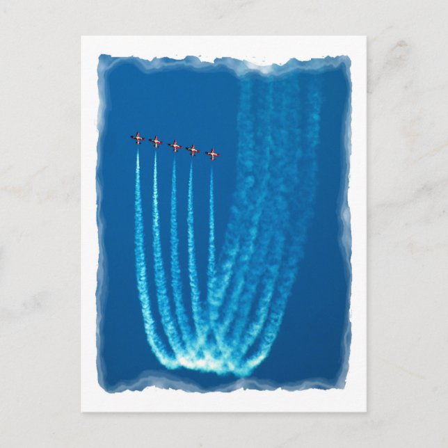 Luft Show in San Francisco Vykort (Framsida)